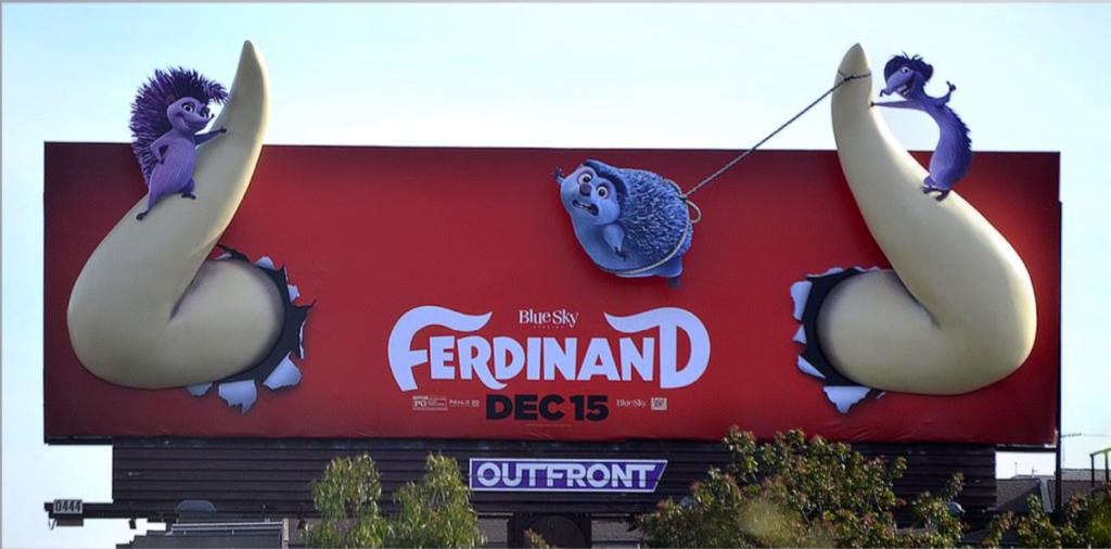 Ferdinand: 3D Design, Metal Fabrication, CNC Milling, Sculpting & Resin Hard Coating Custom Billboards: 3D Design, Metal Fabrication, CNC Milling, Sculpting & Resin Hard Coating